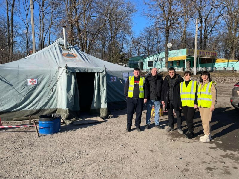 На Тернопільщині, на трасі М-30 Стрий-Ізварине, запрацював пункт обігріву