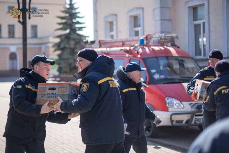 Тернопільські рятувальники відправили гуманітарну допомогу своїм київським колегам
