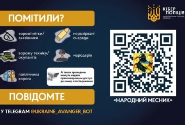 Повідомити про ворожі дії тернополяни можуть через спеціальний бот у телеграмі «Народний месник»