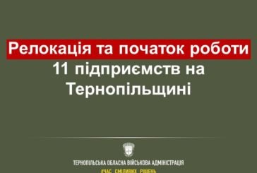 У Тернопільську обласну військову адміністрацію надійшло 110 пропозицій від бізнесу