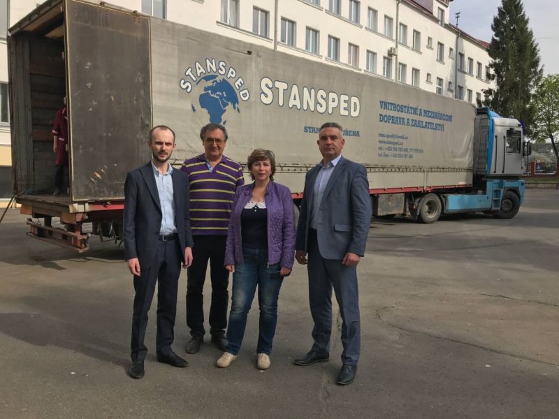 Волонтерський центр ЗУНУ передав черговий гуманітарний вантаж у Запоріжжя