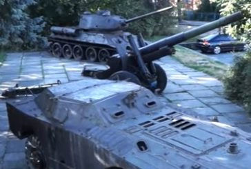 У Тернополі військову техніку з виставки у парку використають для потреб армії