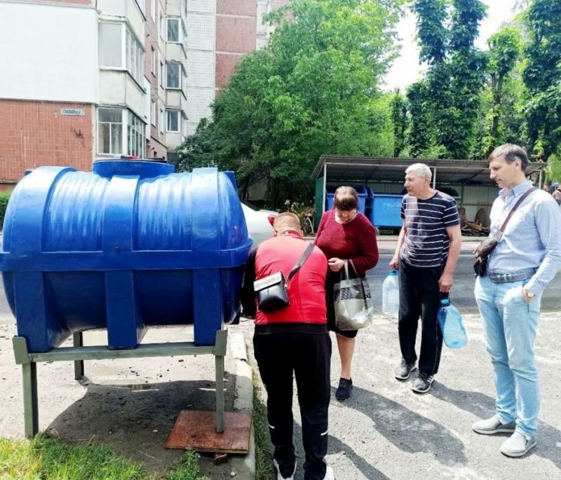 У Тернополі планують організувати підвіз води