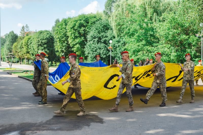 Сьогодні Тернопільщина долучилася до всеукраїнської акції «Все є Україна. Все є перемога. Все є ЗСУ».