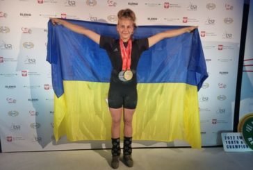 Юна спортсменка з Хоросткова здобула золото на Чемпіонаті Європи з важкої атлетики