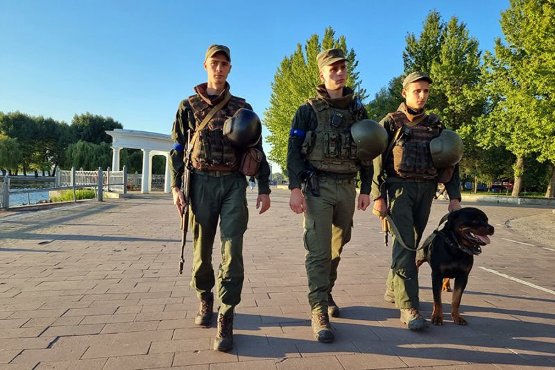 Тернопільські нацгвардійці забезпечують громадський порядок на вулицях міста