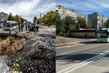 У Дніпрі за добу відремонтували дорогу, пошкоджену російськими снарядами
