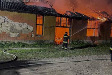 У Кременецькому районі на Тернопільщині гасили три пожежі