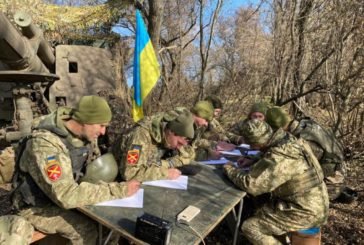 Тернопільські артилеристи навіть на передовій писали радіодиктант національної єдності