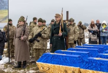 Через 78 років похоронили, як Героїв: на Тернопільщині перепоховали бійців УПА (ФОТО)