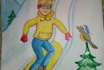Тернопільщина: хто переміг у конкурсі дитячого малюнка до Дня Святого Миколая на спортивну тематику