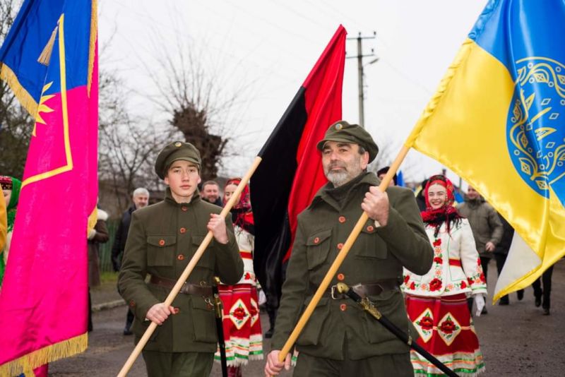 Як відзначили День Соборності України на Тернопільщині (фото)