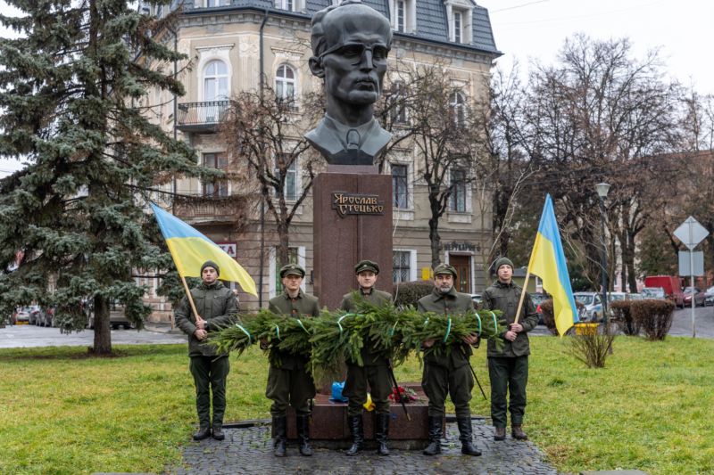 У Тернополі вшанували пам’ять видатного провідника українського націоналізму, голови ОУН Ярослава Стецька