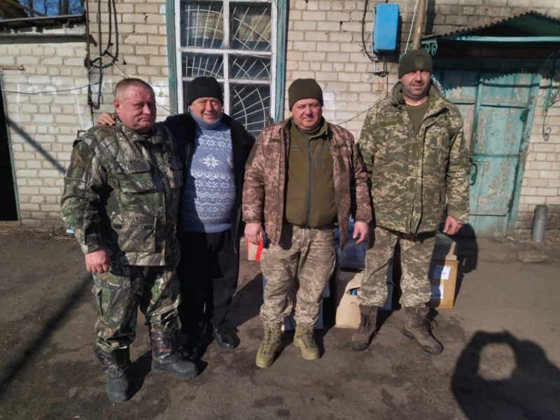 Шумчани дбають про своїх військових – відправили гуманітарний вантаж у Запорізьку область