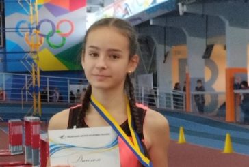 Юна спортсменка зі Зборова стала чемпіонкою України з легкоатлетичного двоборства