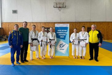 Змагання з дзюдо за програмою XVIII літньої універсіади України 2023: у студентів ЗУНУ - 5 медалей