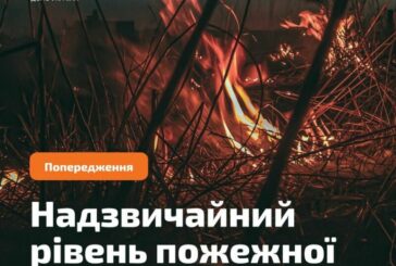 На Тернопільщині очікується надзвичайна пожежна небезпека
