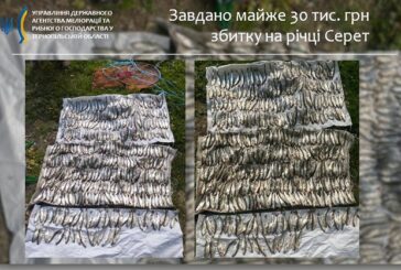 Тернопільщина: на річці Серет браконьєр наловив риби на десятки тисяч гривень