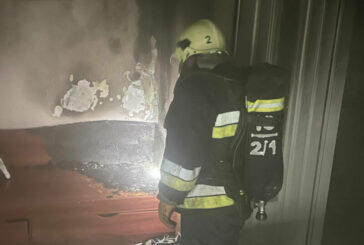 Тернопільські рятувальники гасили дві пожежі у багатоквартирних будинках