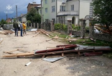 Сильний вітер наробив лиха в одному з міст Тернопільщини