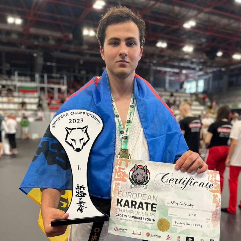 Студент ЗУНУ – чемпіон Європи з карате серед кадетів