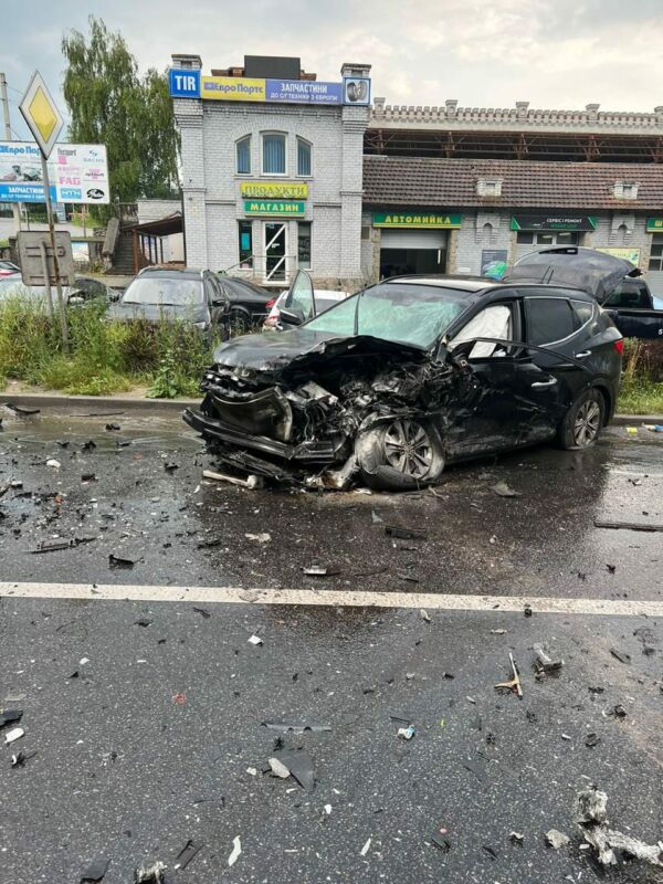 В аварії у Тернополі 6 постраждалих, серед них – двоє дітей