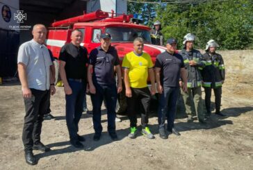На Тернопільщині розпочала роботу ще одна новостворена добровільна пожежна команда