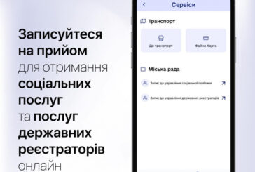 Мешканці Тернопільської громади можуть записатись на прийом для отримання соцпослуг та послуг держреєстраторів онлайн