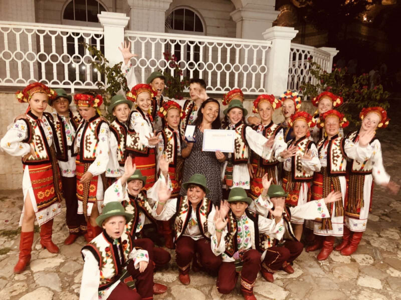 Ансамбль танцю з Тернополя здобув перемогу у міжнародному фестивалі в Болгарії