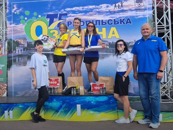Студентка ЗУНУ – переможниця змагань із бігу «Тернопільська Озеряна-2023»
