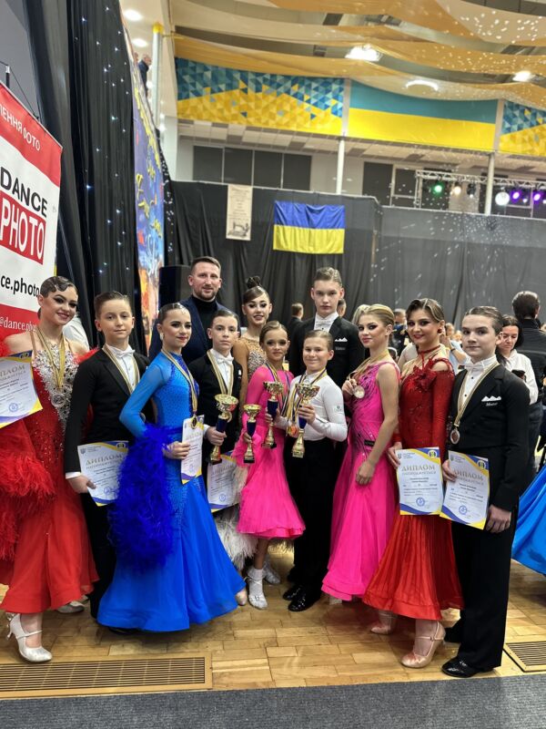 Юні танцюристи із Чорткова посіли призові місця на Національному кубку України