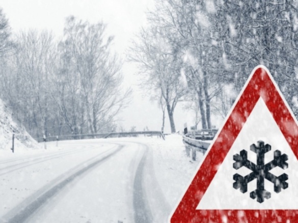 У Тернополі – штормове попередження: через сильний снігопад водіїв просять завтра без потреби не виїжджати