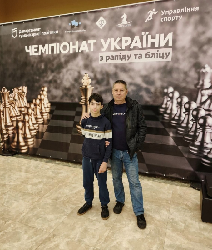 Тернополянин Назар Сохор став чемпіоном України зі швидких шахів