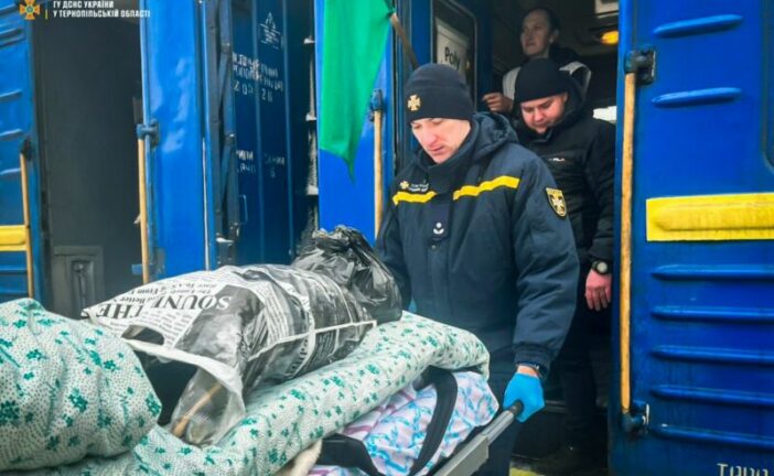 На Тернопільщину прибув черговий евакуаційний потяг