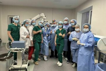 У Тернопільській обласній лікарні вперше виконали трансплантацію рогівки
