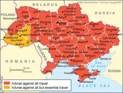 Тільки на Захід України Британія радить мандрувати своїм туристам, зокрема, й на Тернопільщину