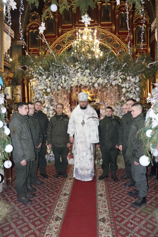 Нацгвардійці Тернополя прославили народження Спасителя світу колядками