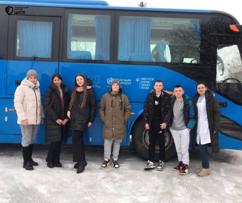 На Тернопільщині працює вакцинальний автобус