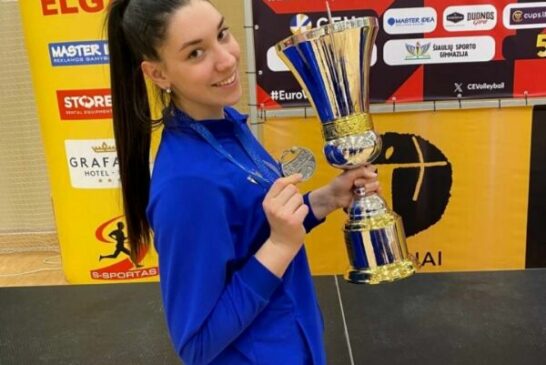 У студентки ЗУНУ - друге місце у чемпіонаті Східноєвропейської волейбольної зональної асоціації