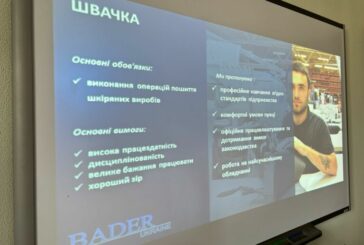 100 вакансій швачок пропонує у Тернополі нова фабрика