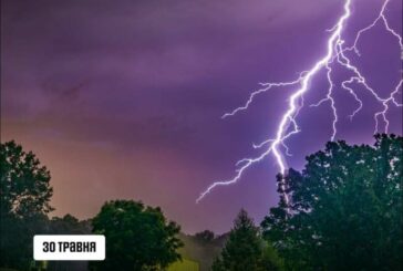 На Тернопільщині штормове попередження - можливі грози