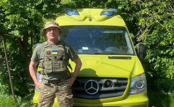 Водія «швидкої» з Тернополя вдруге нагородили за службу в ЗСУ