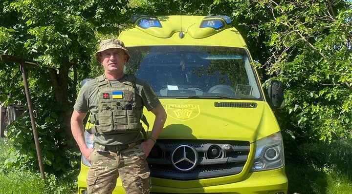 Водія «швидкої» з Тернополя вдруге нагородили за службу в ЗСУ