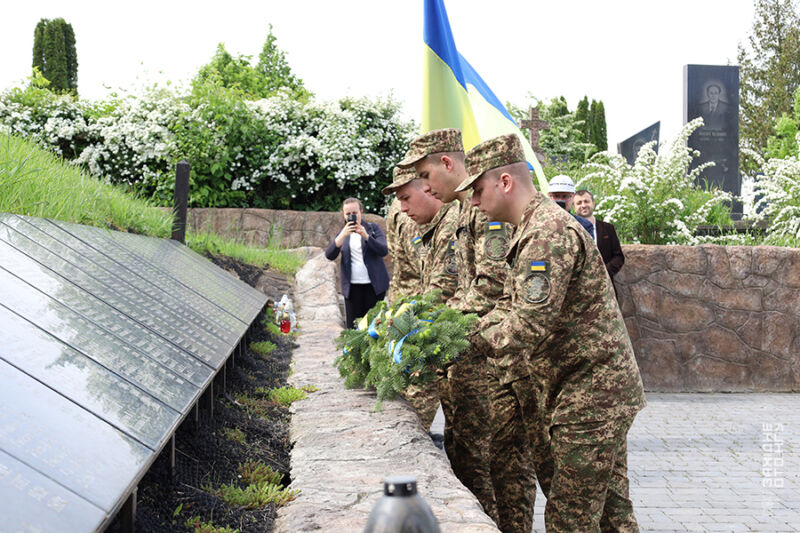 Тернопільські нацгвардійці вшанували пам’ять загиблих від нацизму в роки Другої світової