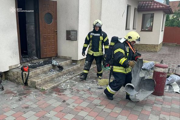У будинку в Тернополі вибухнув газовий балон