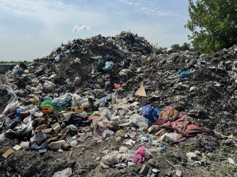 На Чортківщині виявили великі площі стихійних сміттєзвалищ