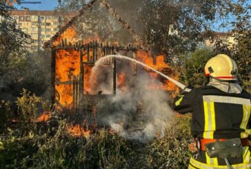 У Тернополі знову гасили пожежу на недіючих дачах  (ФОТО)