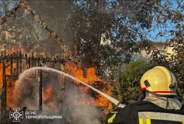 Тернопільські рятувальники у вихідні 24 рази залучались до ліквідації наслідків надзвичайних подій