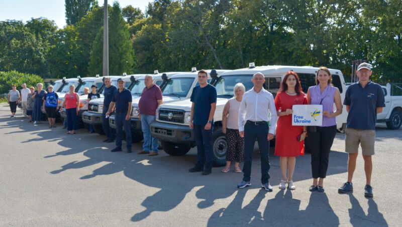 Тернопільщина отримала швидку від благодійної асоціації зі Швейцарії