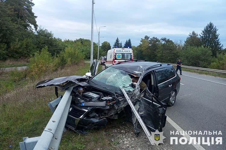 В аварії на Тернопільщині загинув 41-річний водій